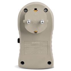Surge  Protector Sven SF-S1 1Sockets, Grey, flame-retardant