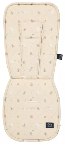 cumpără Accesorii pentru cărucior La Millou Saltea pentru cărucior din bumbac și catifea Multi BEBE MIGNON VANILLA în Chișinău 