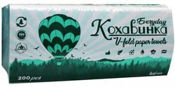 Полотенца бумажные Kohavinka V 1 слой 200
