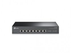 .8-port 10/100Mbps/1/2,5/10 Gbps Switch TP-LINK "TL-SX1008", steel case, Desk/Rackmount