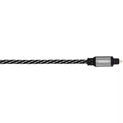 купить Кабель для AV Hama 127112 Audio Optical Fibre Cable, ODT plug (Toslink), fabric, 1.5 m в Кишинёве 