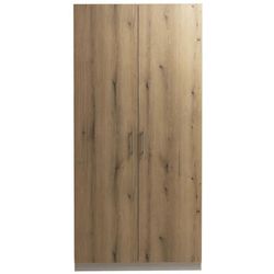 cumpără Dulap Mashtab 12244 FLEXO M3 alb uși stejar evoke 1000x530x2200 în Chișinău 