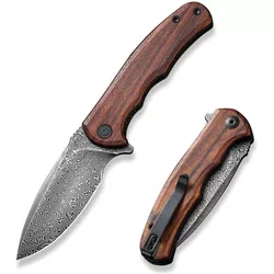 купить Нож походный Civivi C18026C-DS1 Mini Praxis, mâner lemn Guibourtia, liner lock в Кишинёве 