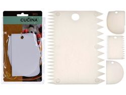 Набор кондитерских скребков Cucina 3ед 12X8cm