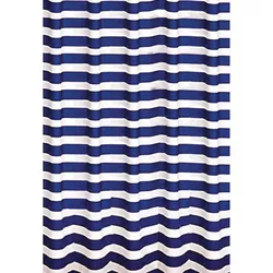 cumpără Perdea de duș Bisk 06891 PEVA MARINE DARK albastru 180x200 în Chișinău 
