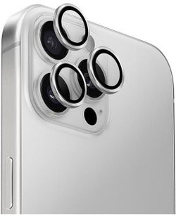 купить Стекло защитное для смартфона UNIQ Optix Aluminium Camera Lens Protector for iPhone 16 Pro/16 Pro Max, Sterling Silver в Кишинёве 