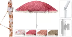 купить Зонт садовый Holland 57445 Umbrela de soare D160cm, H200cm cu picior flexibil (în asort.) в Кишинёве 