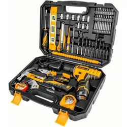 купить Набор электроинструментов Tolsen Set masina de insurubat 12V + 65 scule (85365) в Кишинёве 