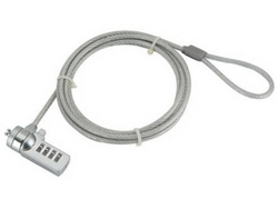 Gembird LK-CL-01 Cable lock for notebooks (4-digit combination), 4 mm steel cable