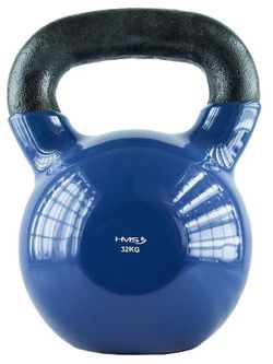 cumpără Ganteră HMS 3955 Gantera Vin-Bell otel/vinil 32kg KNV (blue) în Chișinău 