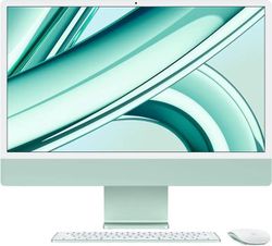 купить Компьютер моноблок Apple iMac 24" Retina 4.5K M3 8c/10g 256GB Green MQRN3 в Кишинёве 