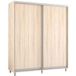 купить Шкаф Mobildor-Lux Двери раздвижные ДСП Aron-S (190х60х240В см) Sonoma в Кишинёве 