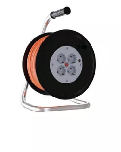cumpără Prelungitor electric Neomax 73543 NX611420 cu tambur, 20m, 4 prize, 3X1.0mm² în Chișinău 