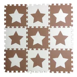 cumpără Covoraș de joacă Essa HK033 Covoraș-puzzle educativ Steluțe, 9elem în Chișinău 