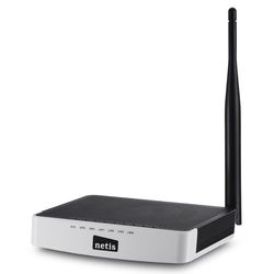 Wi-Fi N Netis Router, "WF2411R", 150Mbps, 1x5dBi Fixed Antenna, Dual Access, IPTV
