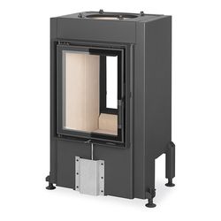 Kаминная топка ROMOTOP серии DYNAMIC T 3G 44.55.01 - с двойным остеклением с обеих сторон, для длительного накопительного нагрева