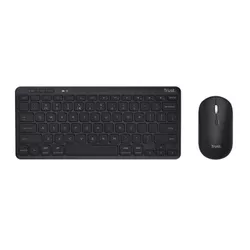 купить Клавиатура + Мышь Trust Lyra Multi-Device Compact Wireless keyboard and mouse set в Кишинёве 