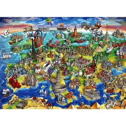 купить Головоломка Anatolian A4557 Puzzle 1500 elemente Europa в Кишинёве 