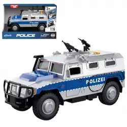 купить Машина Wenyi WY860B 1:16 Jeep de poliție cu inerție (lumini/sunete/uși mobile) в Кишинёве 