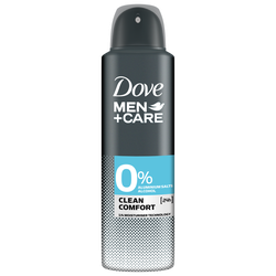 Антиперспирант Dove Men Care Clean Comfort 0% алюминий, 150 мл