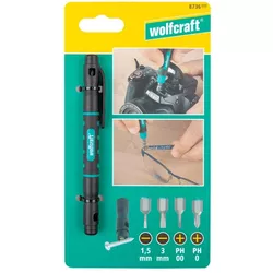 cumpără Set de tubulare, bite, duze Wolfcraft 8736000 Suport pentru micro-biti în Chișinău 