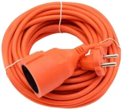 купить Удлинитель электрический Neomax 73450 Prelungitor cu o priza, fără impamantare, 15m, 2х1.0mm², 16A, oranj (NX530115) в Кишинёве 