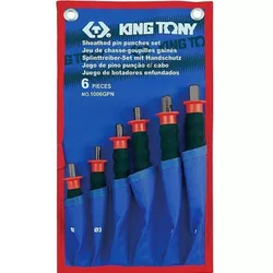 купить Набор ручных инструментов King Tony 1006GPN набор выколоток с рукояткой 6 пр. в Кишинёве 