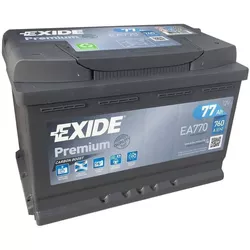 cumpără Acumulator auto Exide PREMIUM 12V 77Ah 760EN 278x175x190 -/+ (EA770) în Chișinău 