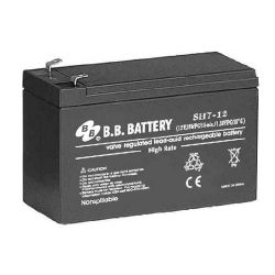 Baterie UPS 12V/   7AH T2 B.B. SH7-12, 3-5 Years