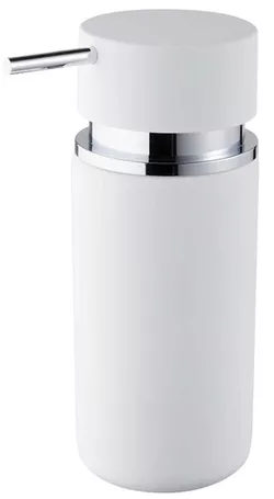 cumpără Dozator săpun Bisk 06594 rotund, alb. (ceramica) în Chișinău 