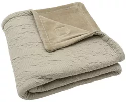 cumpără Lenjerie de pat pentru copii Jollein 516-511-67052 Paturica Soft Waves Olive Green, 75x100cm în Chișinău 