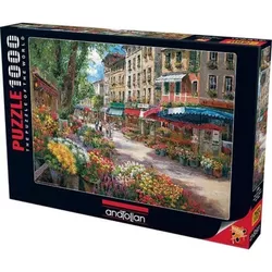 купить Головоломка Anatolian A3106 Puzzle 1000 elemente Piata de flori in Paris в Кишинёве 