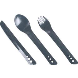 cumpără Tacămuri Lifeventure Set tacimuri Ellipse Cutlery Set Graphite (75013) în Chișinău 
