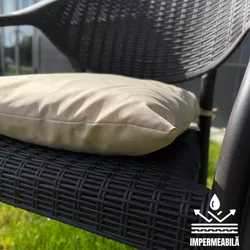 купить Садовая мебель Hydro S Подушка для стула  39x39x8, Cappuccino в Кишинёве 