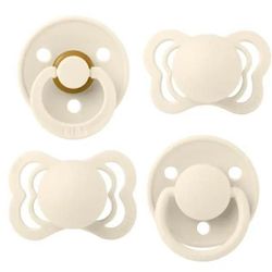 купить Пустышка BIBS 91340 Set 4 suzete Try-it Collection Ivory (0-6 luni) в Кишинёве 