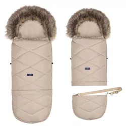 купить Аксессуар для колясок Zaffiro Спальник Регулир. Growup 4.0 Beige Wool Premium Vanilla в Кишинёве 