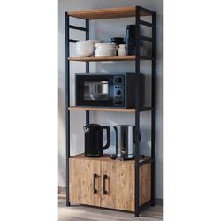 купить Этажерка Nex Home Многоярусный, для кухни, 4 ящика, 56x30x138 см, Дуб (28-04-02) в Кишинёве 