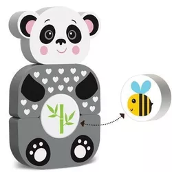 cumpără Jucărie Kids Hits KH20/004 Деревянные кубики Cute Panda în Chișinău 