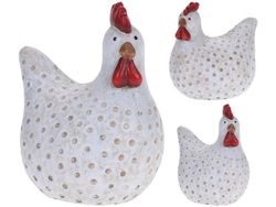 Сувенир пасхальный "Курица с точками" 10cm, 2 дизайна, керам