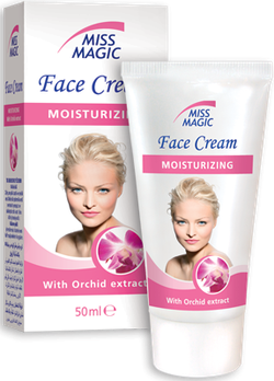 Крем для лица, SOLVEX Miss Magic, 50 мл., MOISTURIZING - увлажняющий, с экстрактом орхидеи