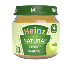 Piure Heinz de mere (4+ luni) 80 g