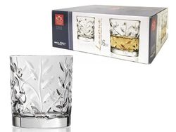 Набор тумблеров для виски Laurus 6шт, 330ml