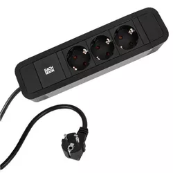 cumpără Prelungitor electric BACHMANN 350.007 PRIMO 2 3xCEE7/3 2m în Chișinău 