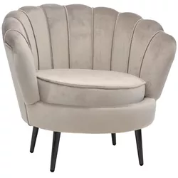 купить Кресло Deco Maggie Camel Black в Кишинёве 