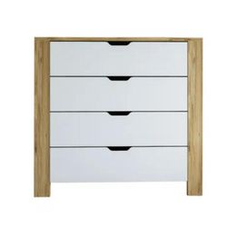 купить Комод Trendy Nisan 1600-026-White, Walnut, 90x85x42cm (GTR007928) в Кишинёве 