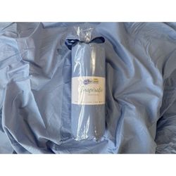 cumpără Lenjerie de pat Relaxe Home Cearsaf cu elastic Inspiratie (Nathnennya) (Cornflower, 140x200) în Chișinău 