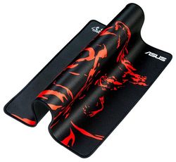 Gaming Mouse Pad Asus Cerberus Mat Mini, 250 x 210 x 2mm/80g, Cloth with Rubber base, Red
