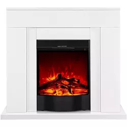 купить Камин электрический ArtFlame Agnes white & Corsica в Кишинёве 