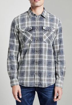 Рубашка Tom Tailor Синий в клетку tom tailor 1014480