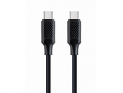 Blister Type-C/Type-C, CM/CM,  1.5 m,  60W charging power, Cablexpert, Black